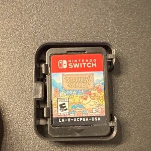 Nintendo Switch Stardew Valley Game Card - Red and Blue
